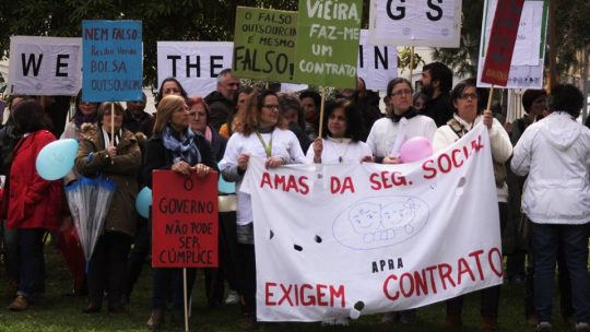 IPSS estão a cortar salários das Amas da Segurança Social